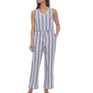 DREW striped jumpsuit